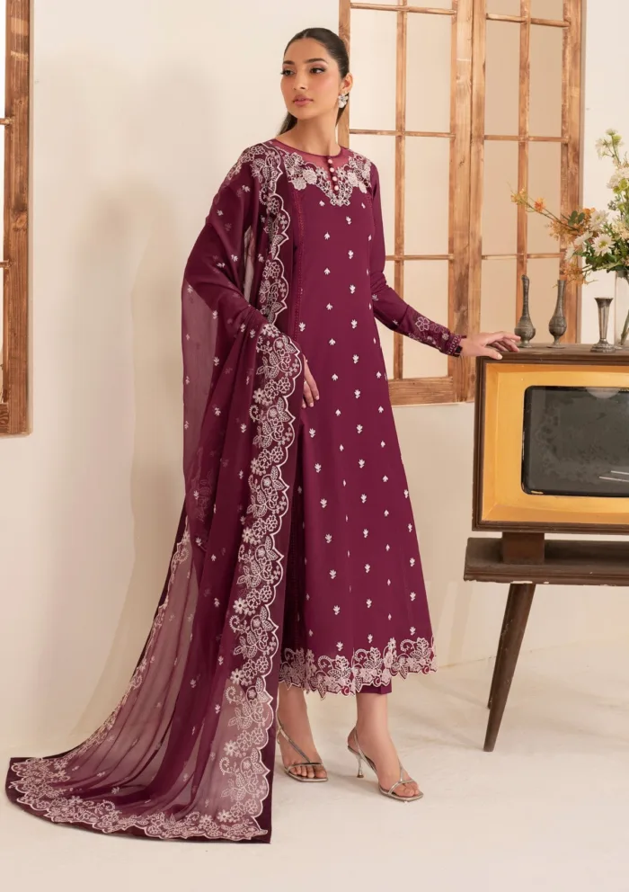 Zarif Luxury Eid 25 ZLLE25 08 ƒ‚¢ƒ‚•ƒ‚MEEN Lamhay Lawn Collection - Image 3